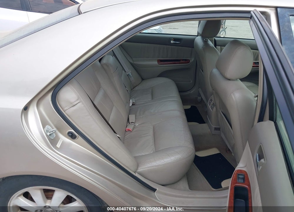 2002 TOYOTA CAMRY XLE V6 VIN: 4T1BF32K02U539040
