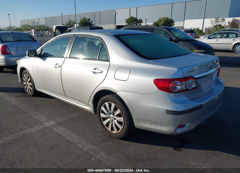 2012 TOYOTA COROLLA LE VIN: JTDBU4EE5C9172940