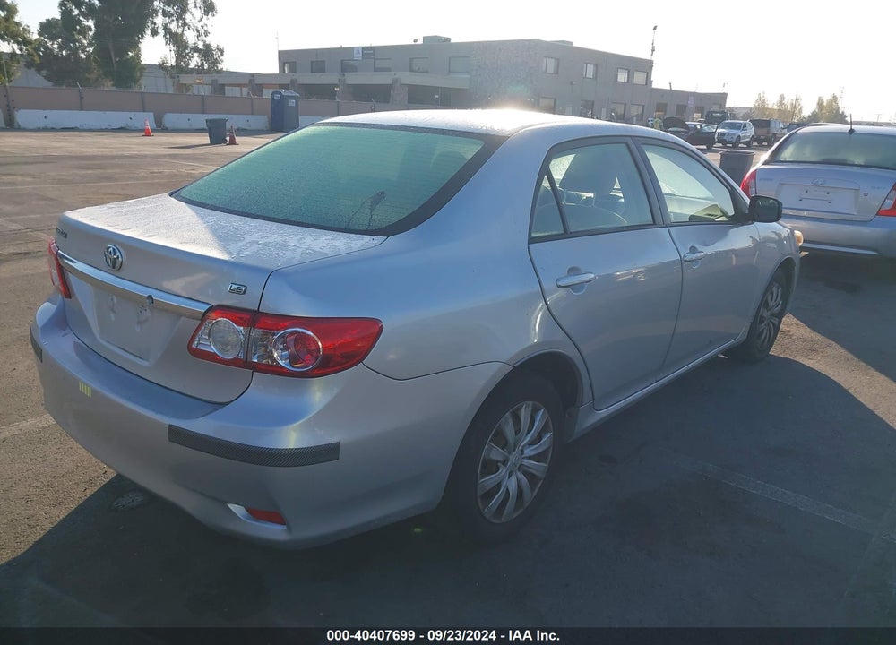 2012 TOYOTA COROLLA LE VIN: JTDBU4EE5C9172940