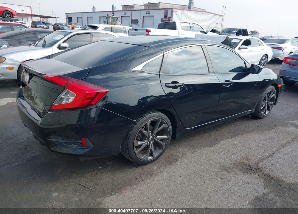 2020 HONDA CIVIC SPORT VIN: 19XFC2F81LE203887