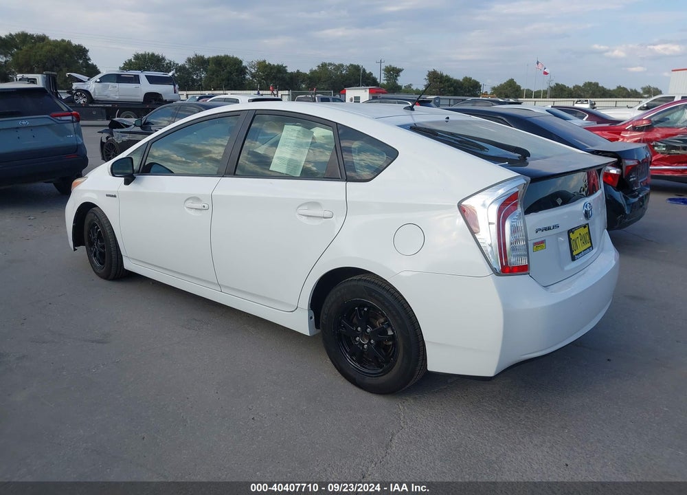 2013 TOYOTA PRIUS VIN: JTDKN3DU9D5553019