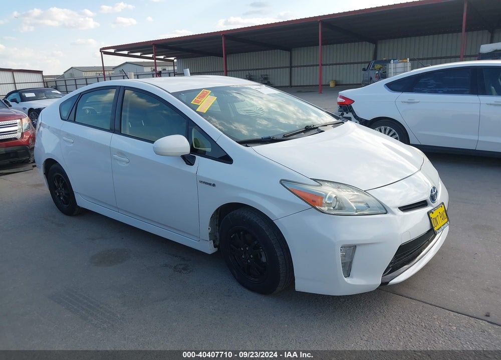 2013 TOYOTA PRIUS VIN: JTDKN3DU9D5553019