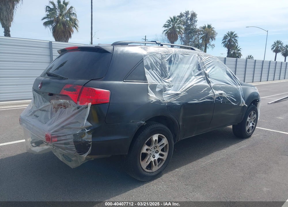2007 ACURA MDX TECHNOLOGY PACKAGE VIN: 2HNYD28367H551910