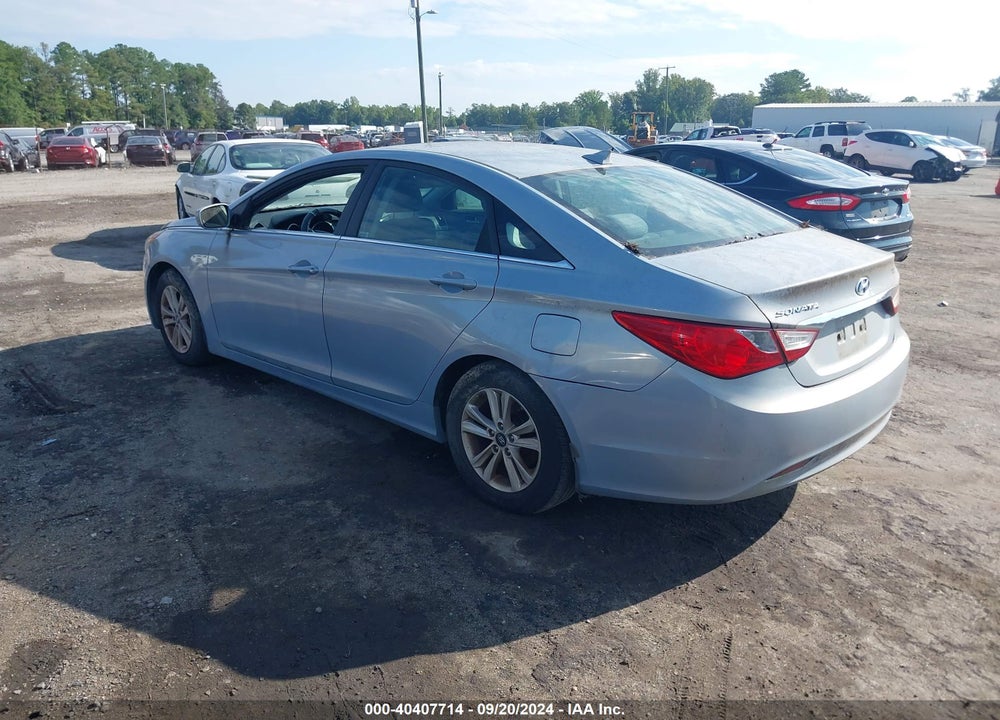 2013 HYUNDAI SONATA GLS VIN: 5NPEB4AC7DH631613