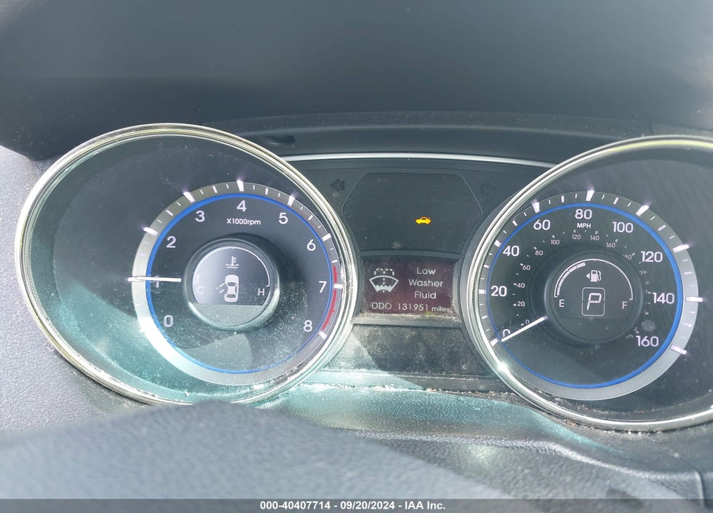 2013 HYUNDAI SONATA GLS VIN: 5NPEB4AC7DH631613