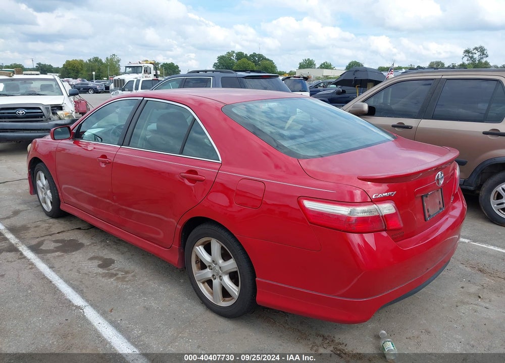 2007 TOYOTA CAMRY SE VIN: 4T1BE46K47U009292