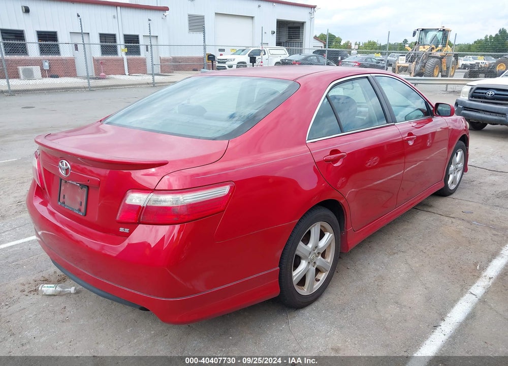 2007 TOYOTA CAMRY SE VIN: 4T1BE46K47U009292