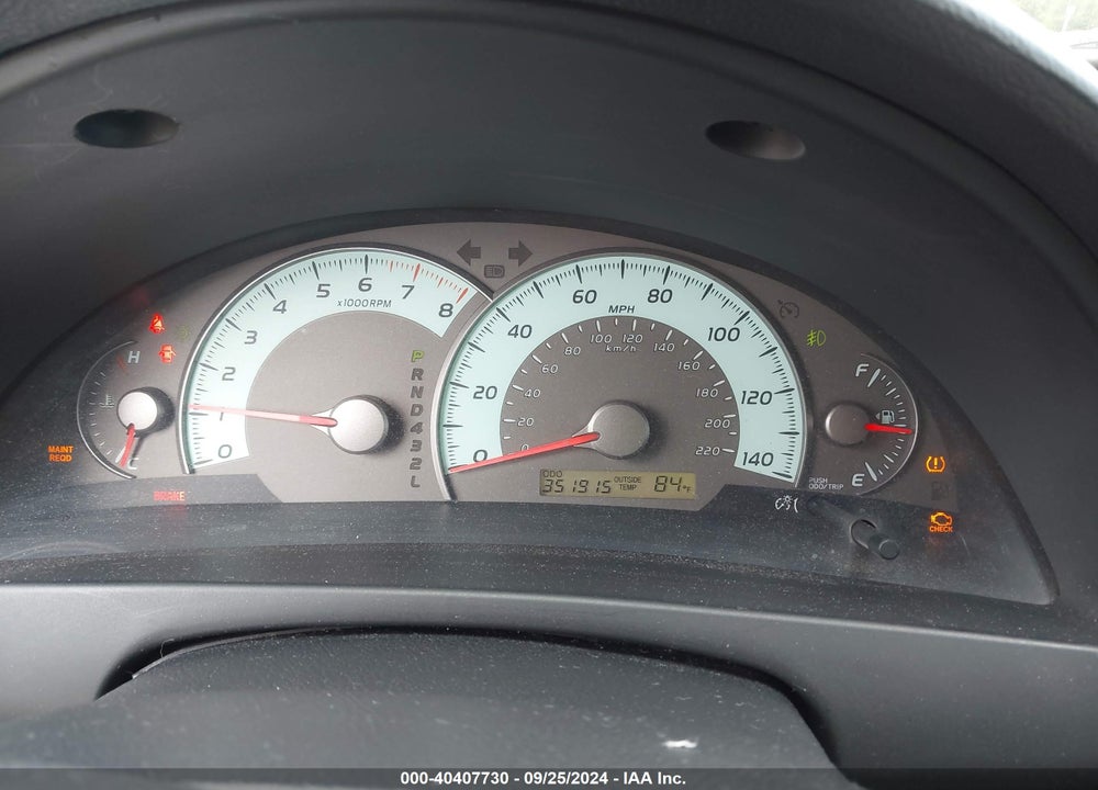 2007 TOYOTA CAMRY SE VIN: 4T1BE46K47U009292