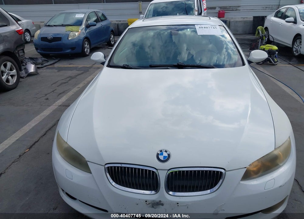 2008 BMW 328I VIN: WBAWV135X8P118663