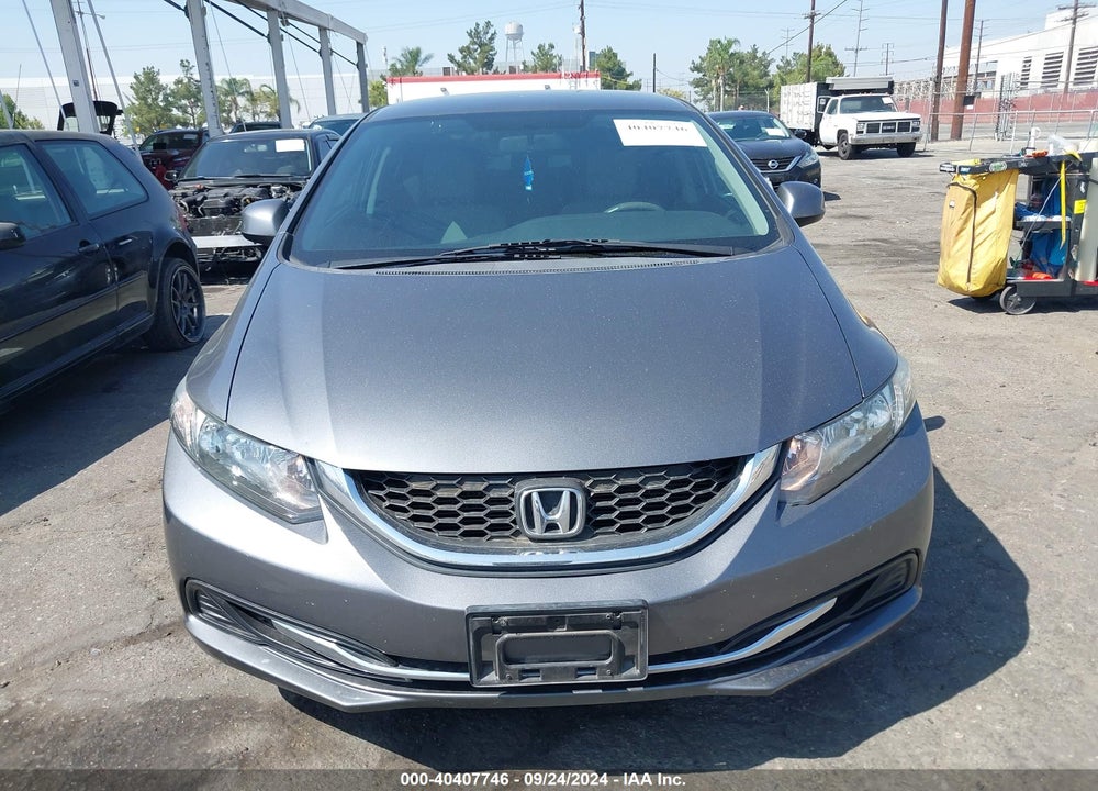 2013 HONDA CIVIC LX VIN: 19XFB2F54DE286936
