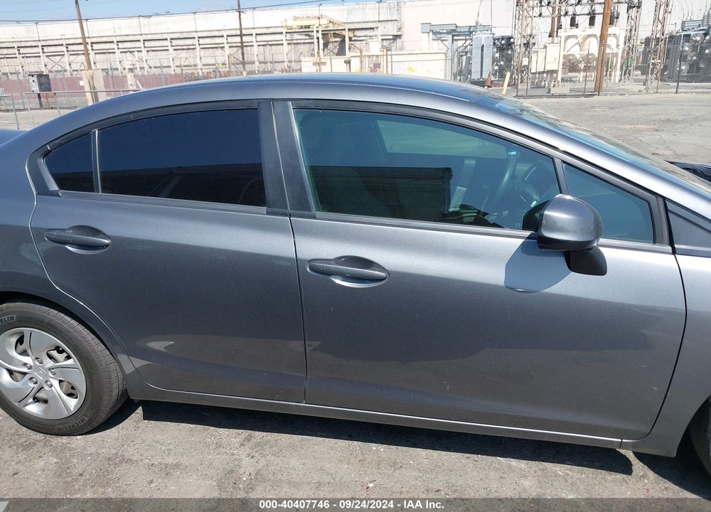 2013 HONDA CIVIC LX VIN: 19XFB2F54DE286936