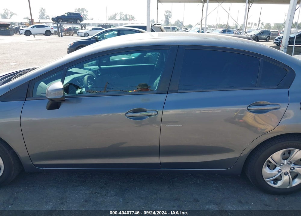 2013 HONDA CIVIC LX VIN: 19XFB2F54DE286936