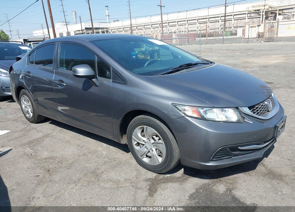 2013 HONDA CIVIC LX VIN: 19XFB2F54DE286936