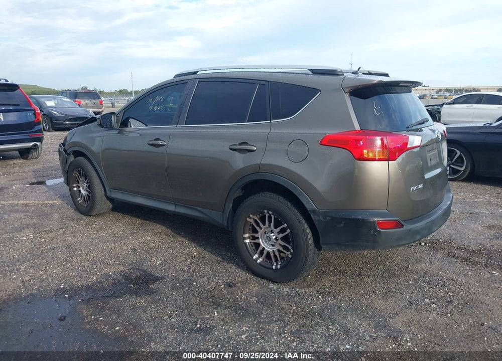 2013 TOYOTA RAV4 LE VIN: 2T3BFREVXDW016305