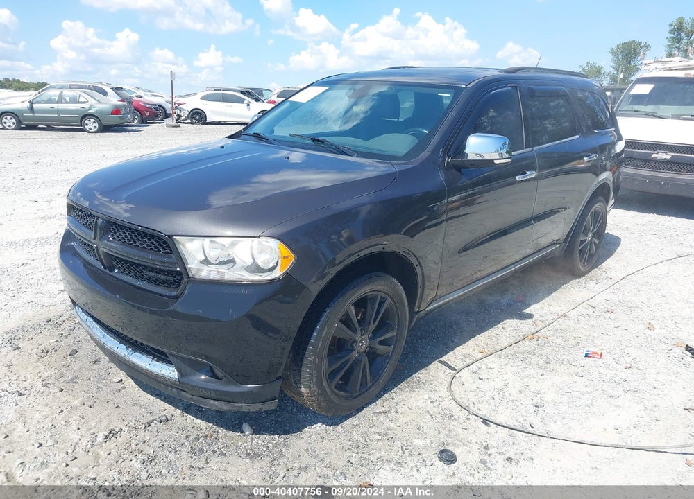 2011 DODGE DURANGO VIN: 1D4RE4GG9BC730965