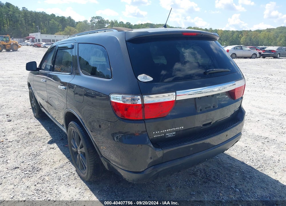 2011 DODGE DURANGO VIN: 1D4RE4GG9BC730965