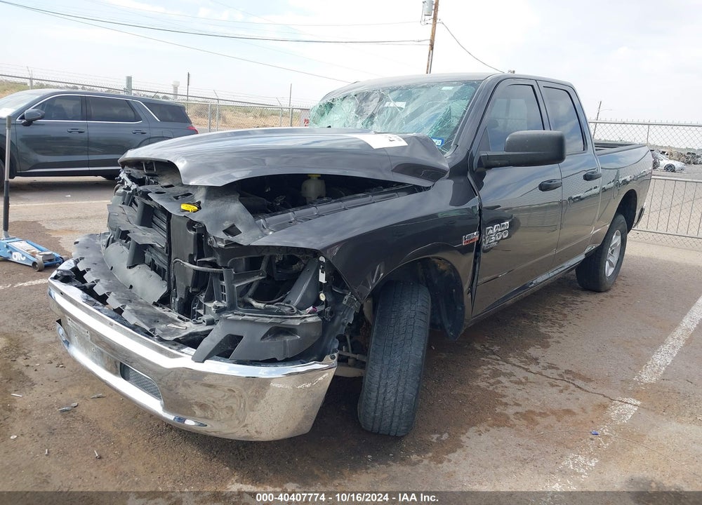 2022 RAM 1500 CLASSIC TRADESMAN QUAD CAB 4X2 6'4 BOX VIN: 1C6RR6FT8NS153682