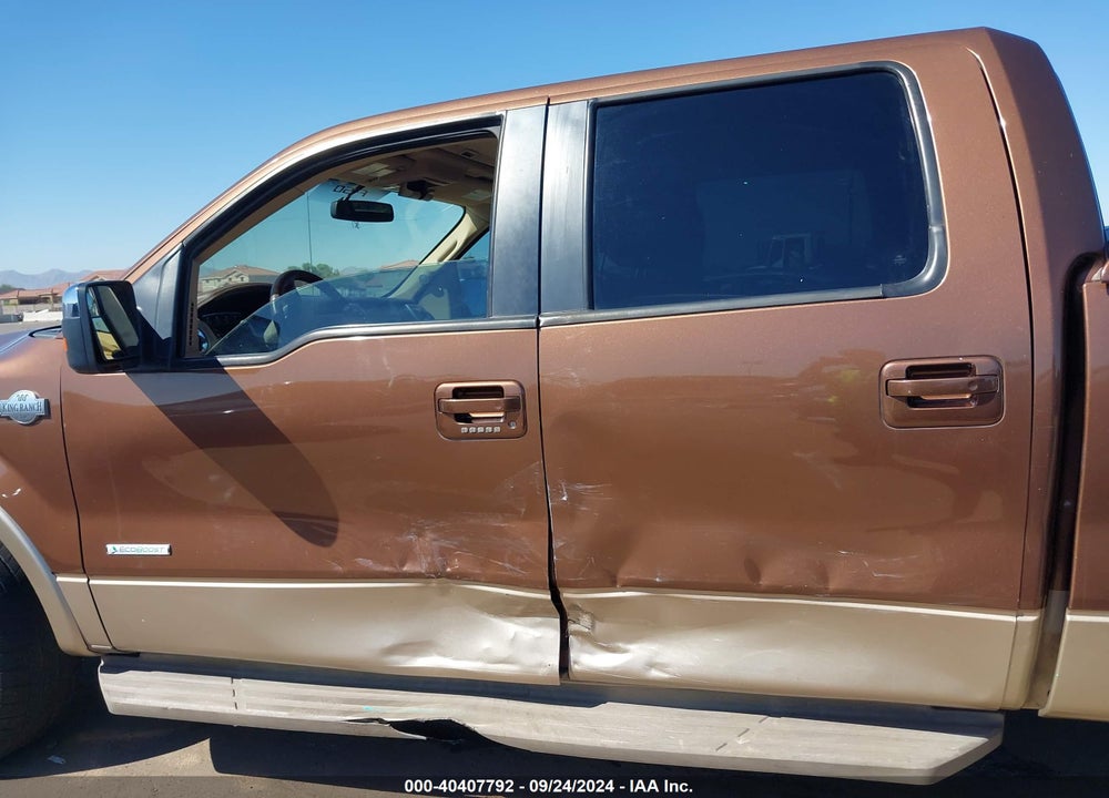 2011 FORD F-150 KING RANCH VIN: 1FTFW1CT2BKD97352