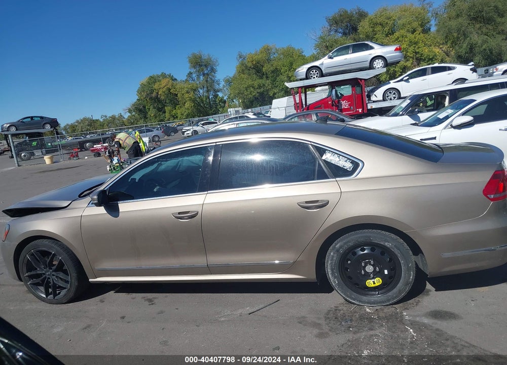2015 VOLKSWAGEN PASSAT 1.8T SEL PREMIUM VIN: 1VWCT7A39FC063060