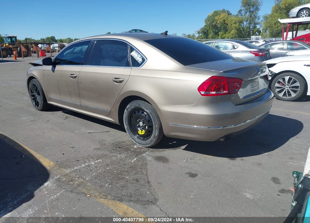 2015 VOLKSWAGEN PASSAT 1.8T SEL PREMIUM VIN: 1VWCT7A39FC063060