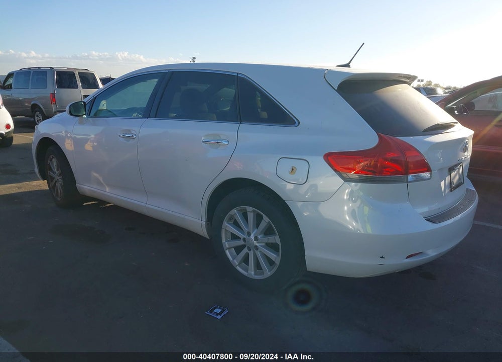 2011 TOYOTA VENZA VIN: 4T3ZA3BBXBU041724