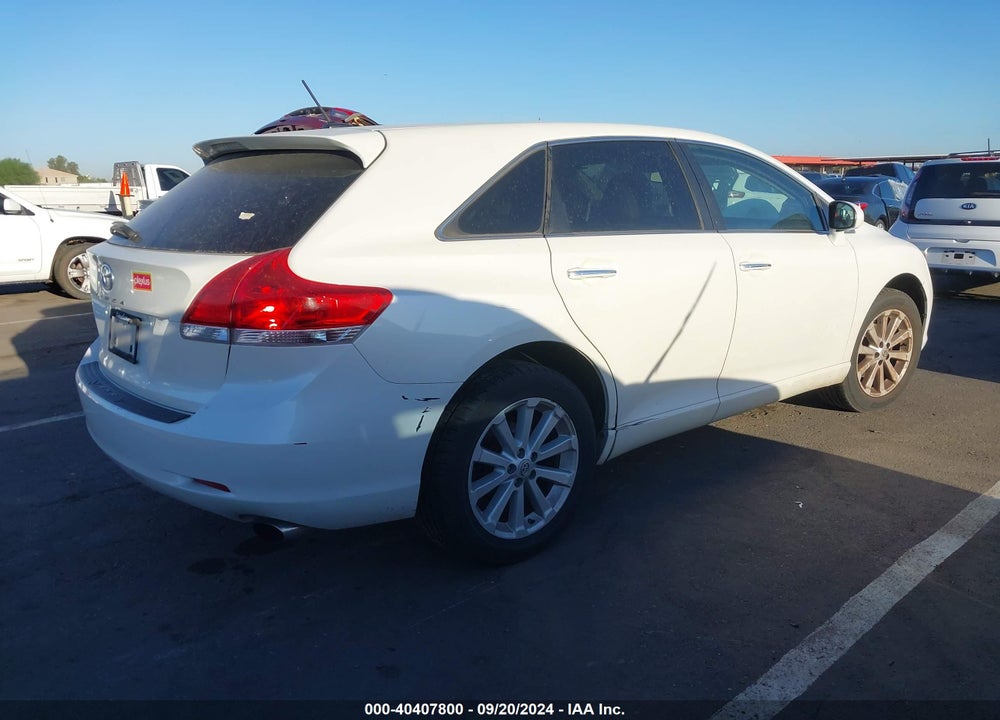 2011 TOYOTA VENZA VIN: 4T3ZA3BBXBU041724