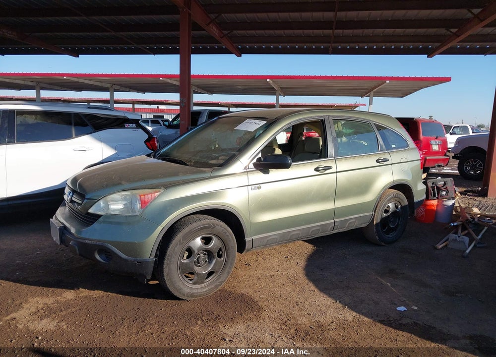 2008 HONDA CR-V LX VIN: 5J6RE383X8L009317