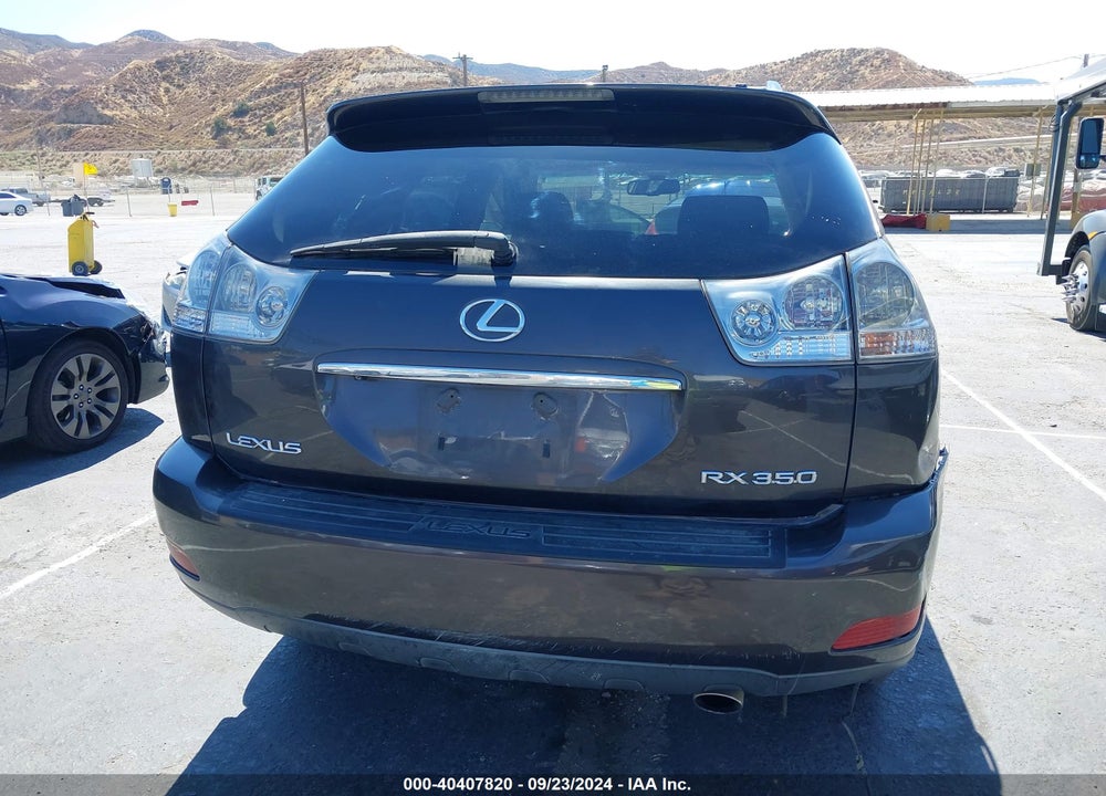 2009 LEXUS RX 350 VIN: 2T2GK31U79C062991