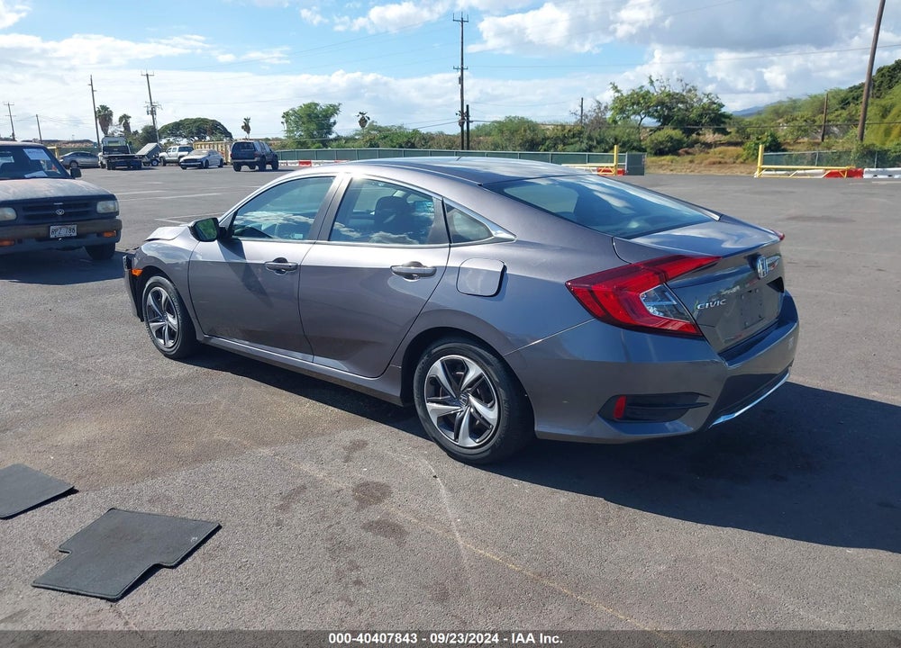 2019 HONDA CIVIC LX VIN: 19XFC2F66KE045902