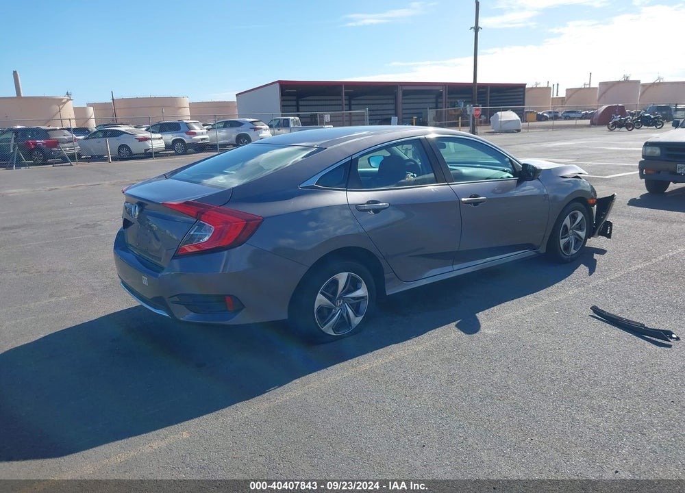 2019 HONDA CIVIC LX VIN: 19XFC2F66KE045902