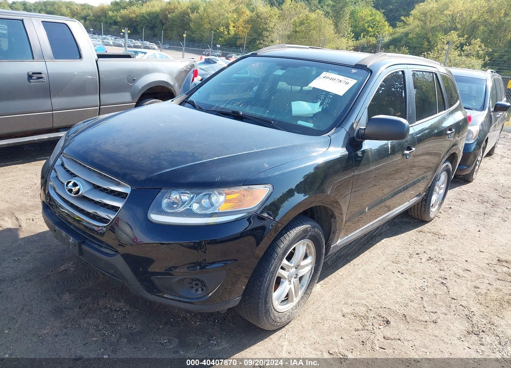 2012 HYUNDAI SANTA FE GLS VIN: 5XYZG3AB6CG157793