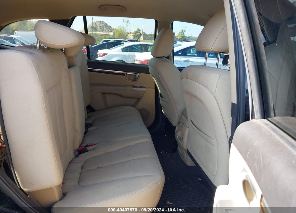 2012 HYUNDAI SANTA FE GLS VIN: 5XYZG3AB6CG157793