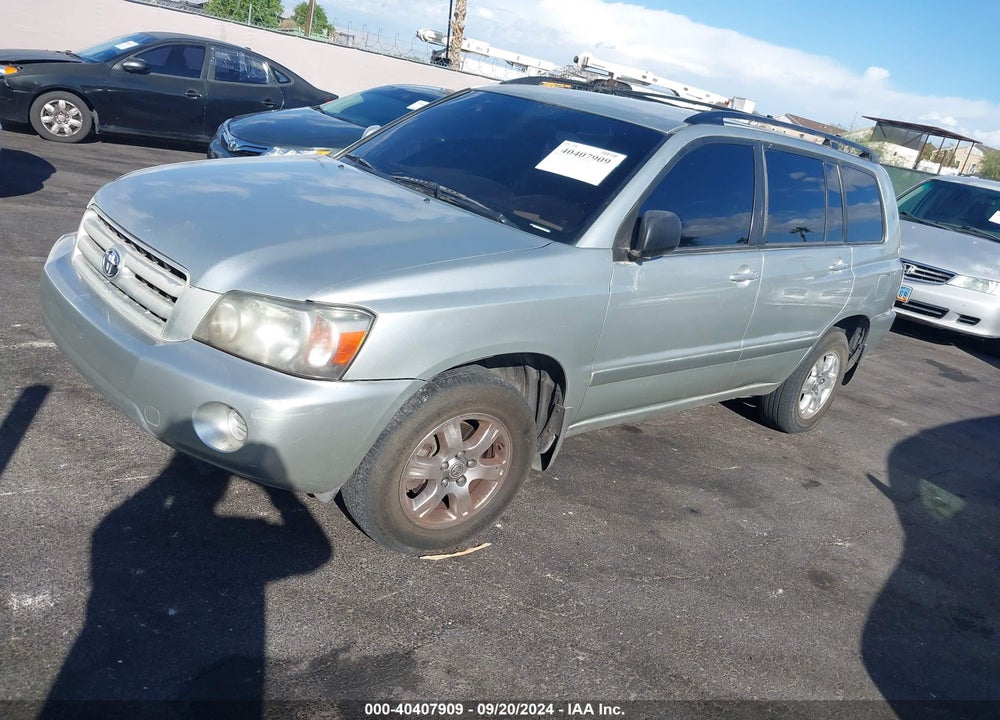 2005 TOYOTA HIGHLANDER V6 VIN: JTEDP21A250054788