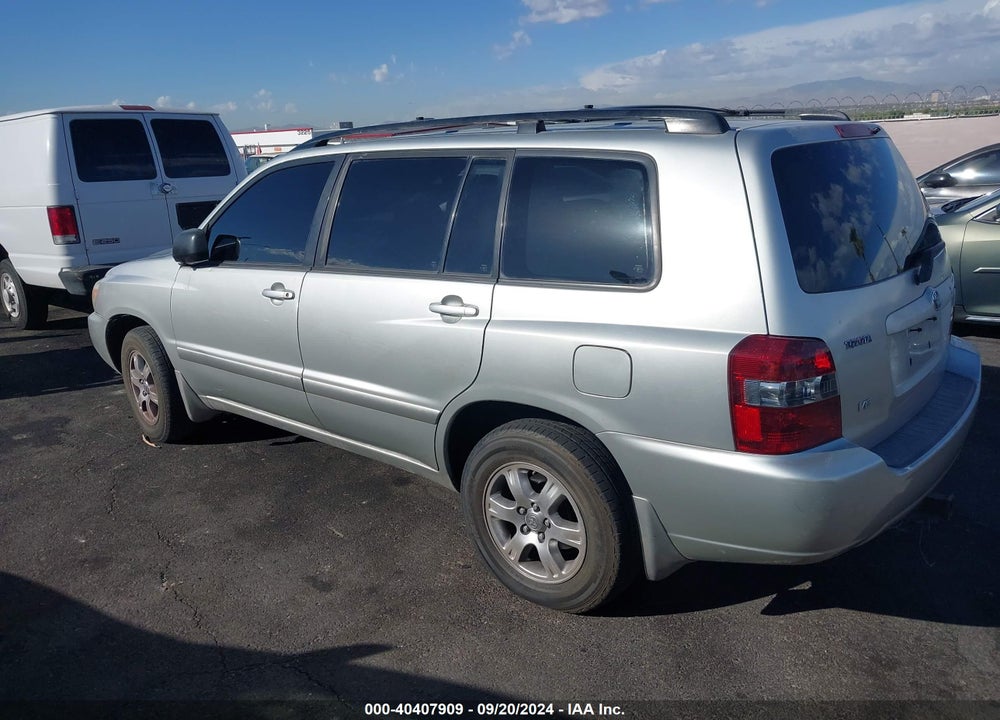 2005 TOYOTA HIGHLANDER V6 VIN: JTEDP21A250054788