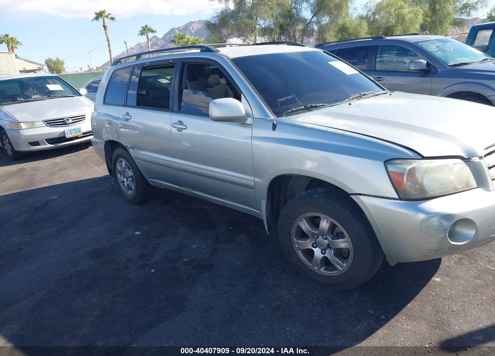2005 TOYOTA HIGHLANDER V6 VIN: JTEDP21A250054788