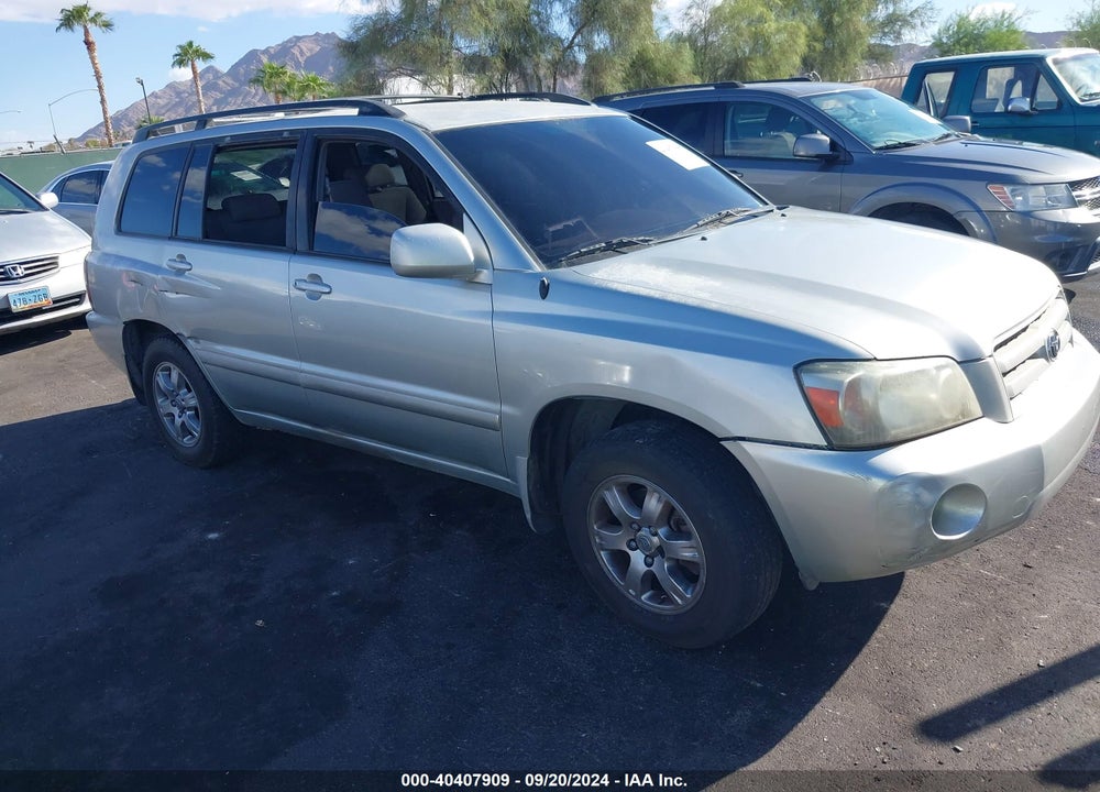 2005 TOYOTA HIGHLANDER V6 VIN: JTEDP21A250054788