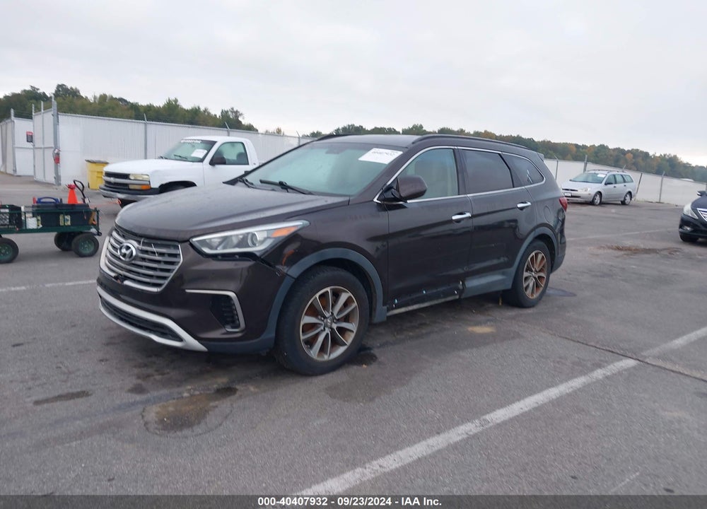 2017 HYUNDAI SANTA FE SE VIN: KM8SM4HF8HU179207