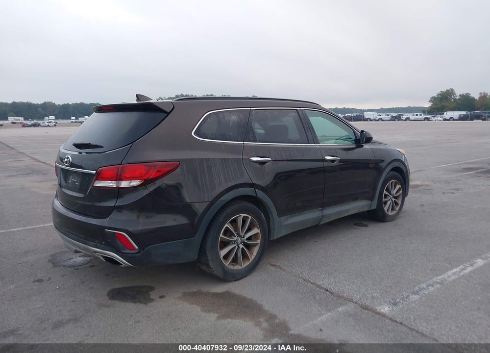 2017 HYUNDAI SANTA FE SE VIN: KM8SM4HF8HU179207
