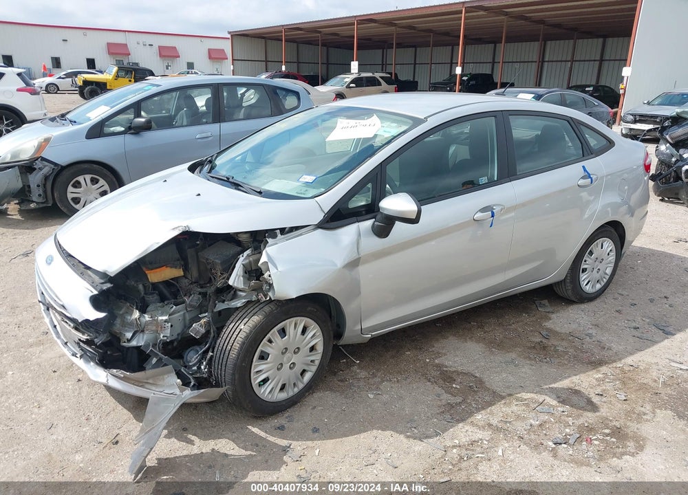 2014 FORD FIESTA S VIN: 3FADP4AJ9EM195053