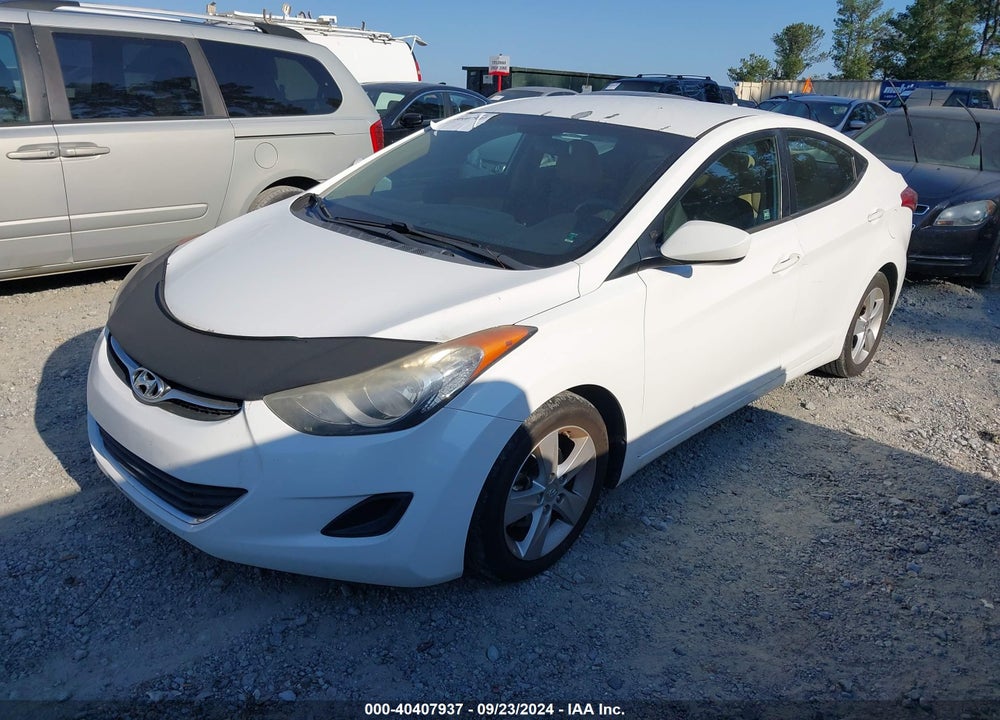 2013 HYUNDAI ELANTRA GLS VIN: 5NPDH4AE8DH341442