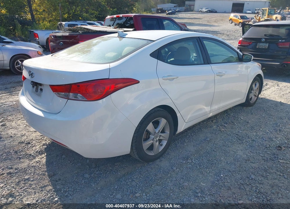 2013 HYUNDAI ELANTRA GLS VIN: 5NPDH4AE8DH341442