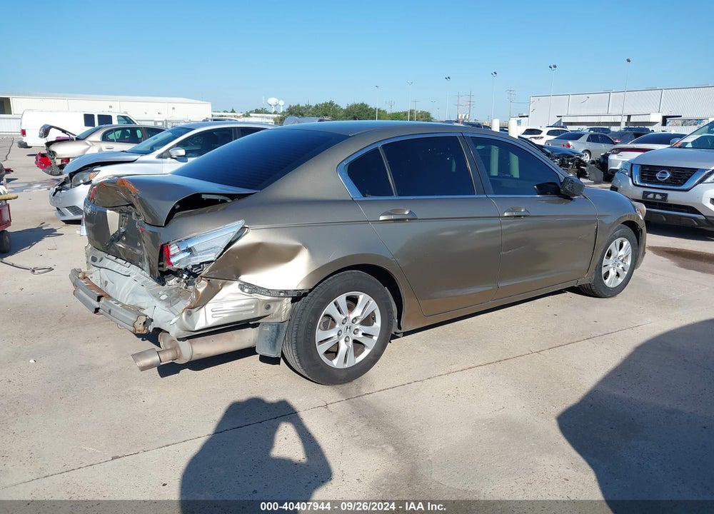 2009 HONDA ACCORD 2.4 LX-P VIN: 1HGCP26479A044228