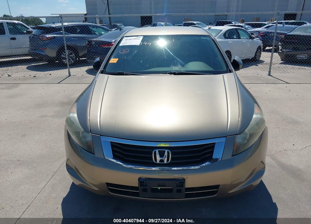 2009 HONDA ACCORD 2.4 LX-P VIN: 1HGCP26479A044228