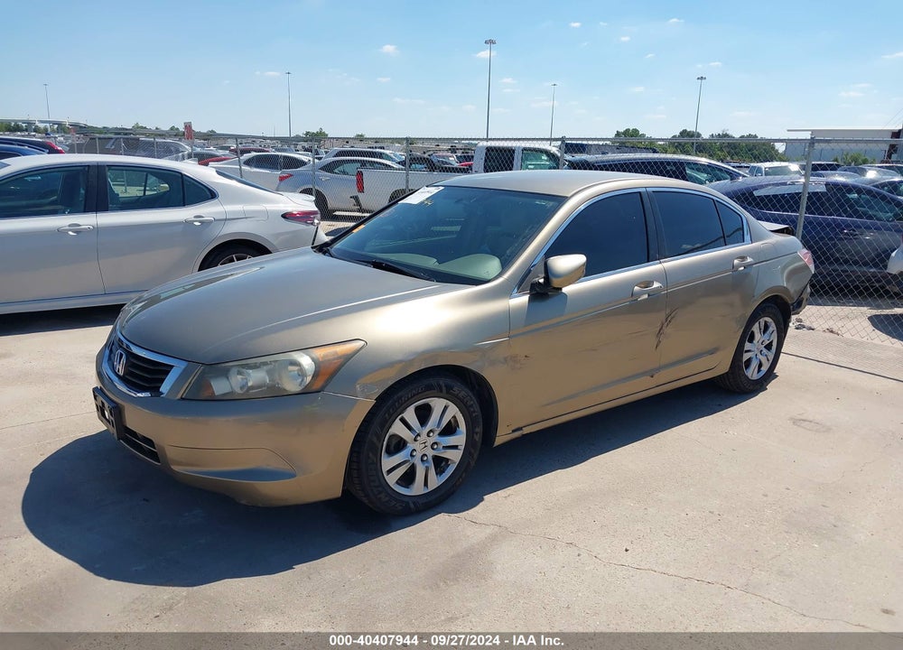 2009 HONDA ACCORD 2.4 LX-P VIN: 1HGCP26479A044228