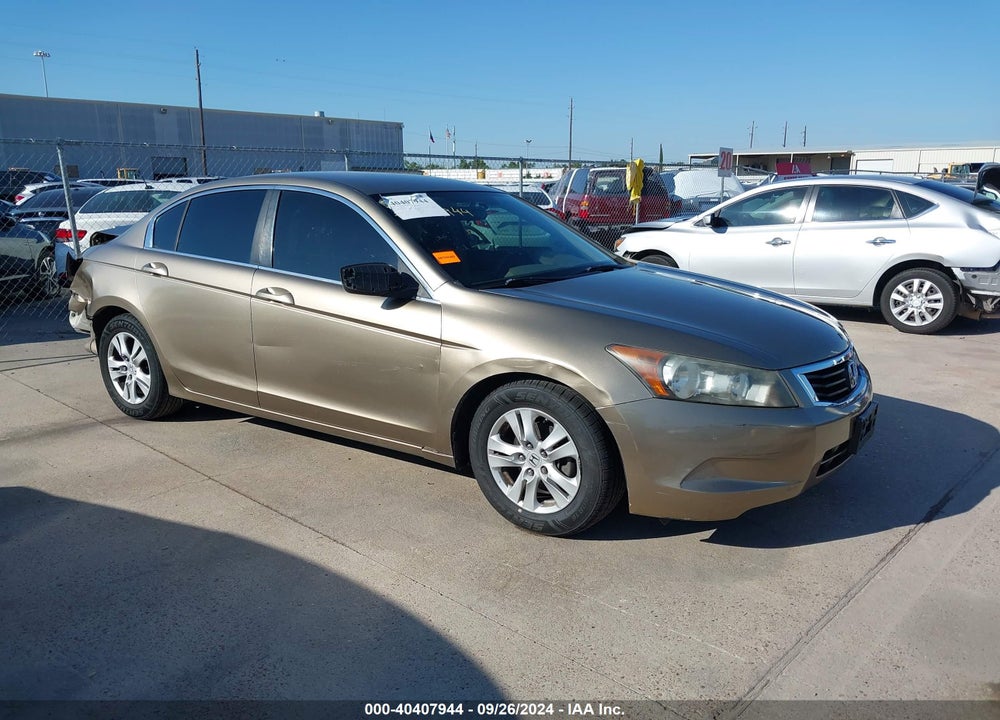 2009 HONDA ACCORD 2.4 LX-P VIN: 1HGCP26479A044228