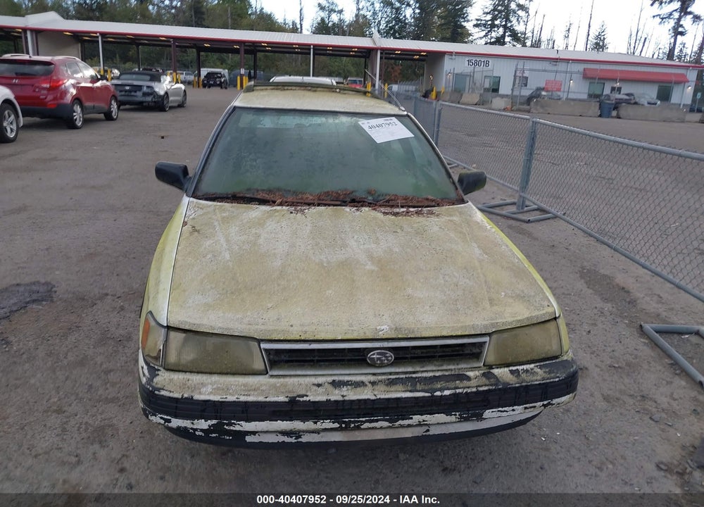 1990 SUBARU LEGACY L/HX/PX/RX VIN: JF2BJ63C8LG925458