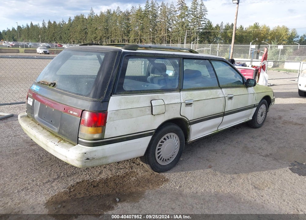 1990 SUBARU LEGACY L/HX/PX/RX VIN: JF2BJ63C8LG925458