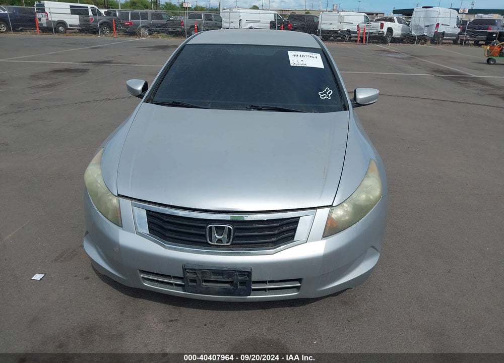 2009 HONDA ACCORD 2.4 LX VIN: 1HGCP26399A027583