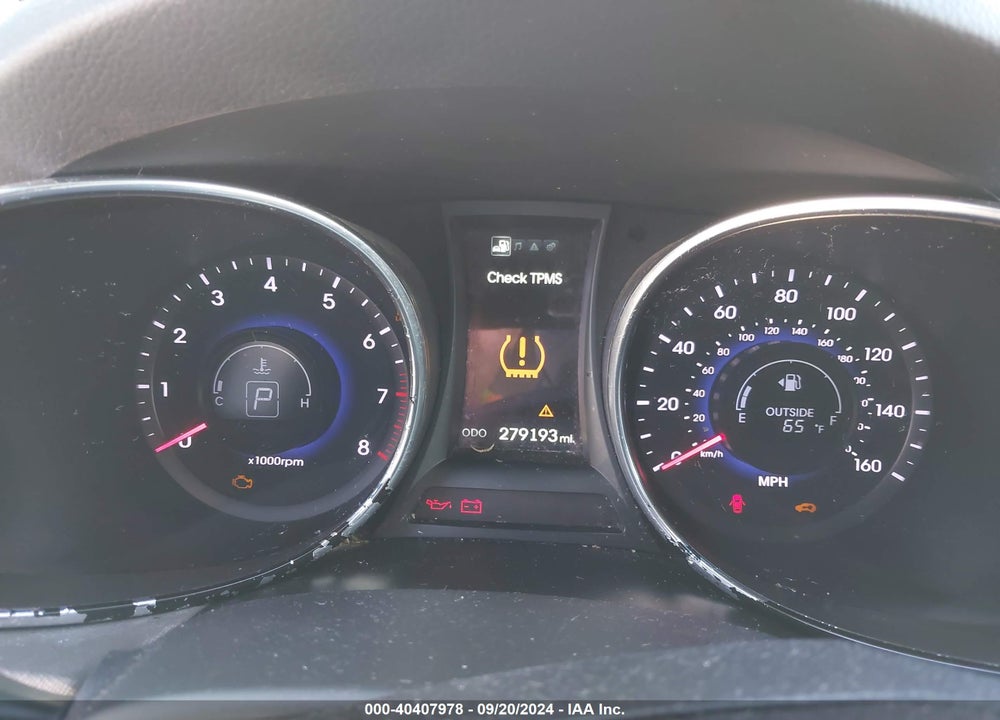 2015 HYUNDAI SANTA FE GLS VIN: KM8SNDHF8FU125867