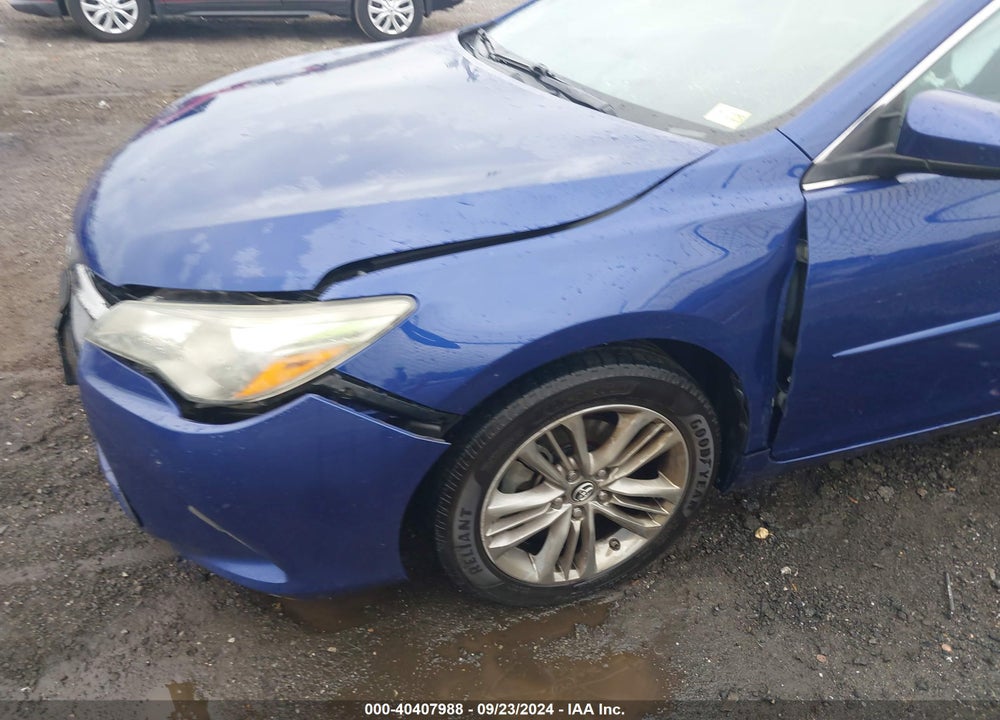 2015 TOYOTA CAMRY SE VIN: 4T1BF1FK5FU938174